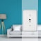 Amerelle Amerelle Capri Paintable Textured White 1 gang Stamped Steel Toggle Wall Plate 1 pk 635TW - alternate 4